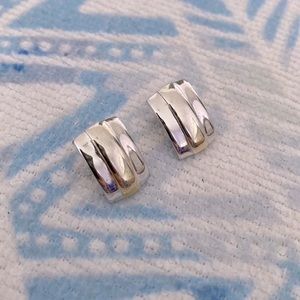 Silver Napier Earrings